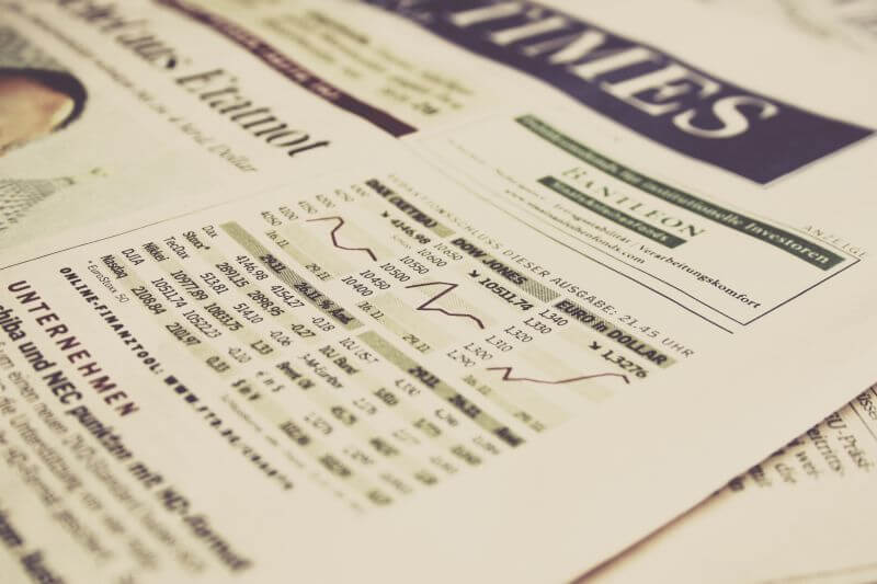 Financial papers and updates. Investment news and insights