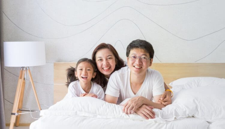 happy family protected with whole life insurance coverage