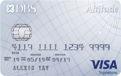 DBS Altitude Card