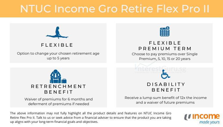 NTUC Income Gro Retire Flex Pro II
