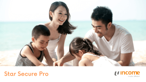 Best whole life insurance plan for flexible premium term - NTUC Income Star Secure Pro
