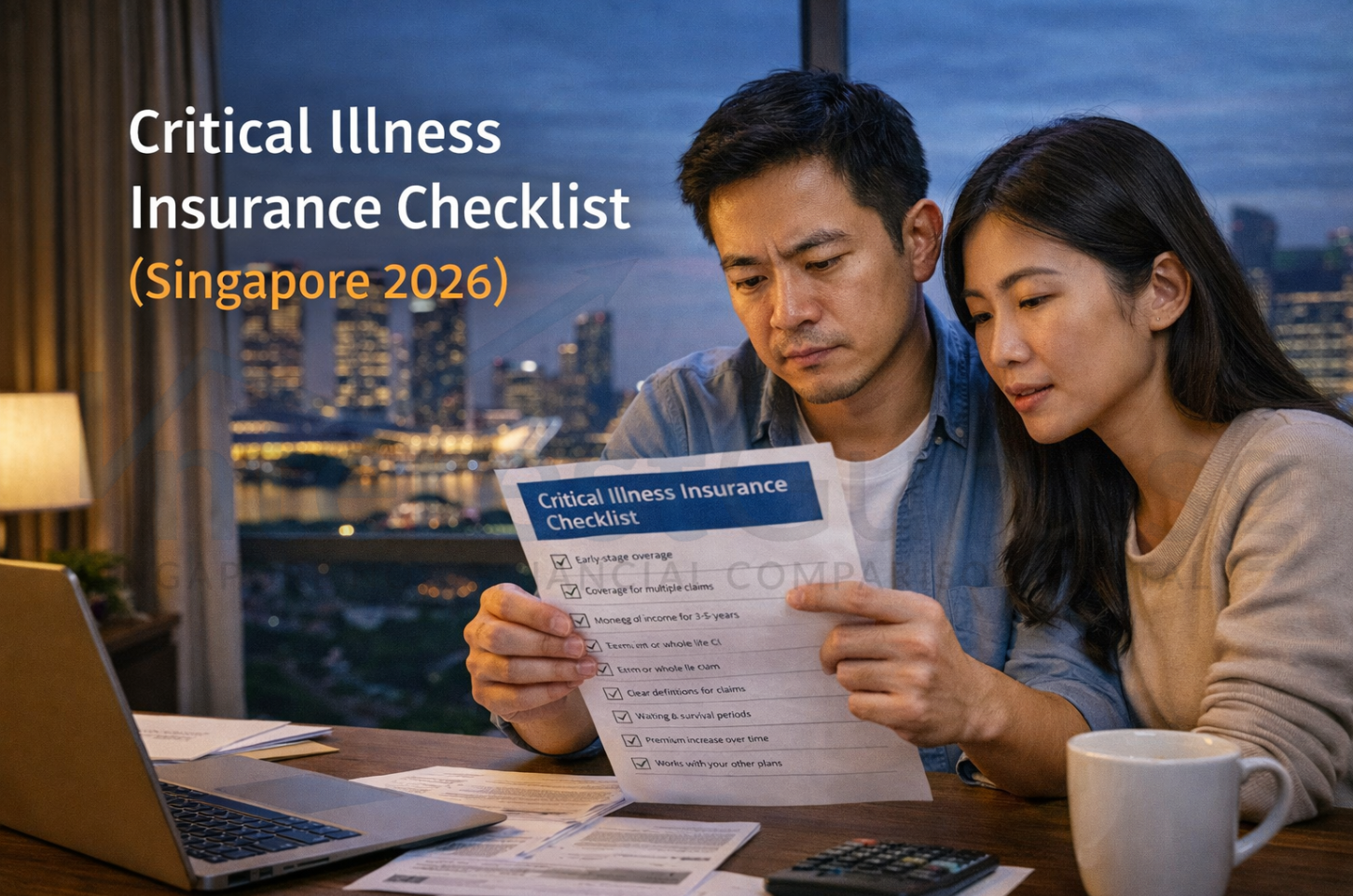 critical illness insurance checklist singapore 2026