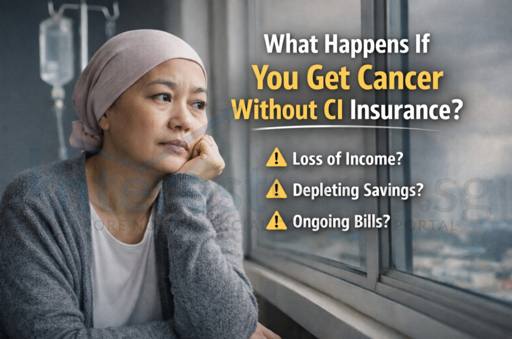 what happens if you get cancer without critical illness insurance in singapore